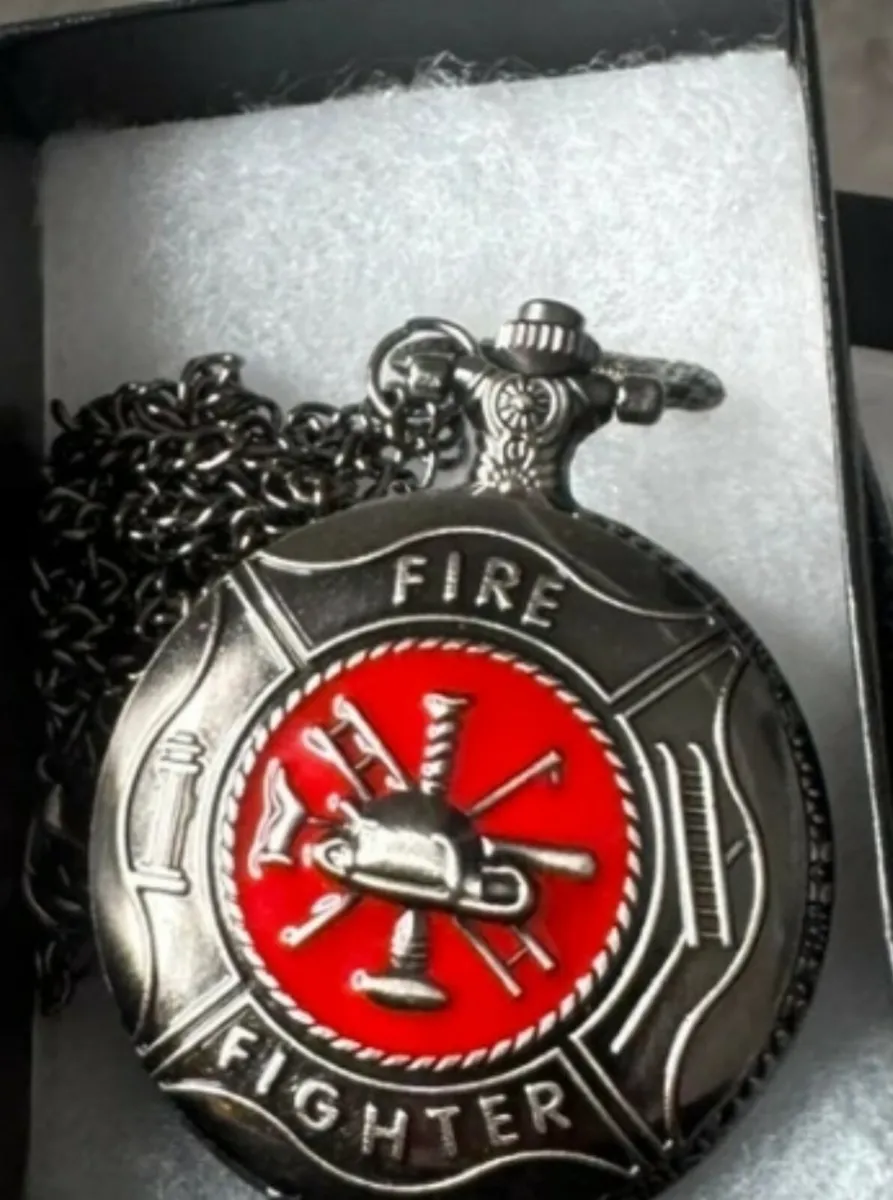 ROLTIN Pocket Watch, Pocket Watch Fire Fighter ,co - Image 1