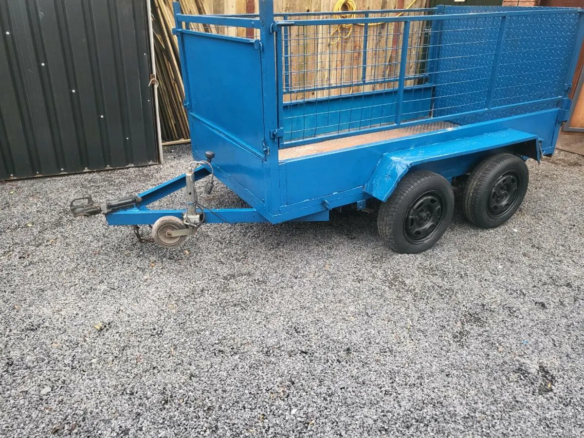 FACTORY BUILDERS TRAILER 8FT4"X4FT6 - Image 1