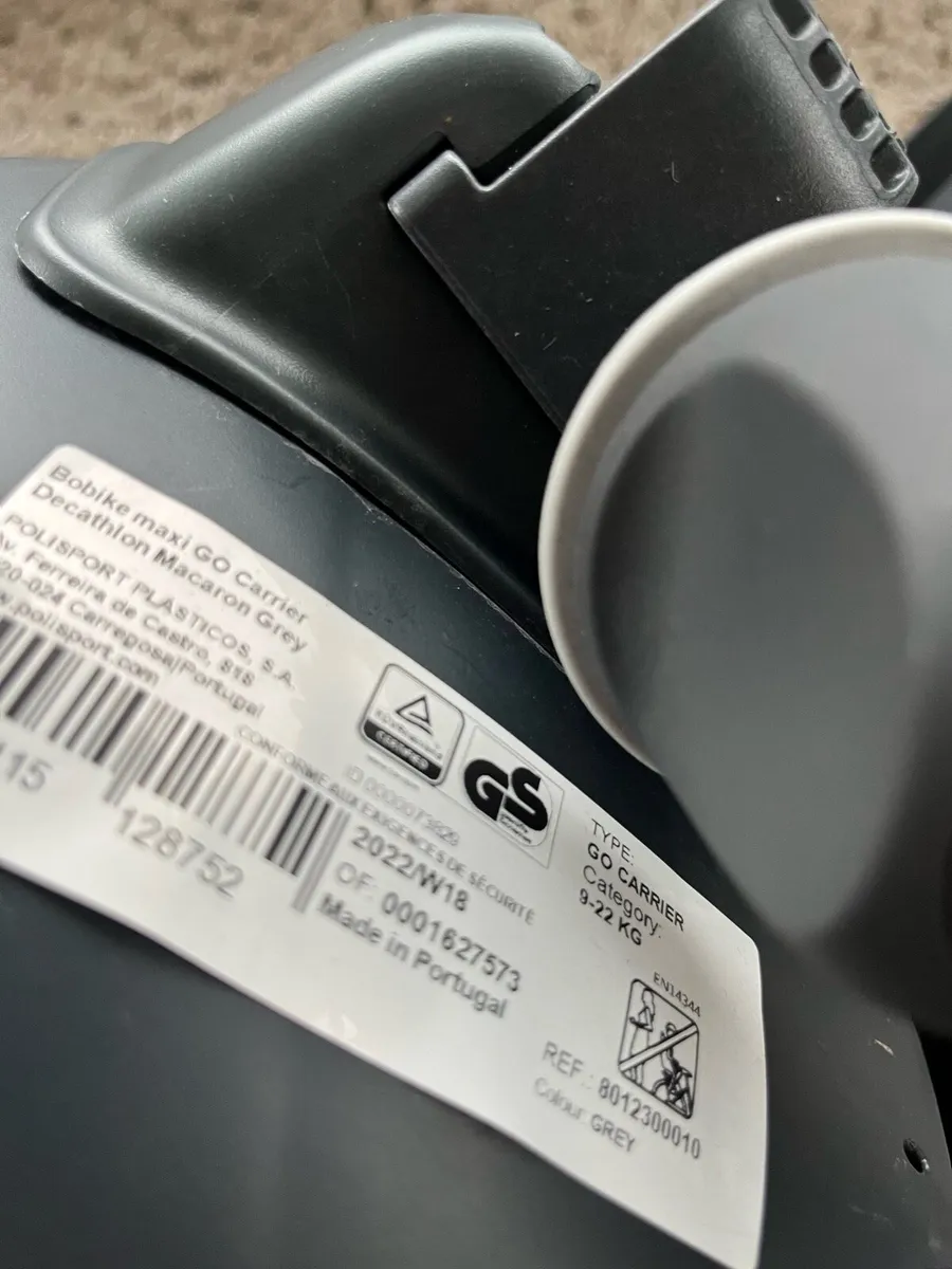 Bobike childs bike seat - Image 4