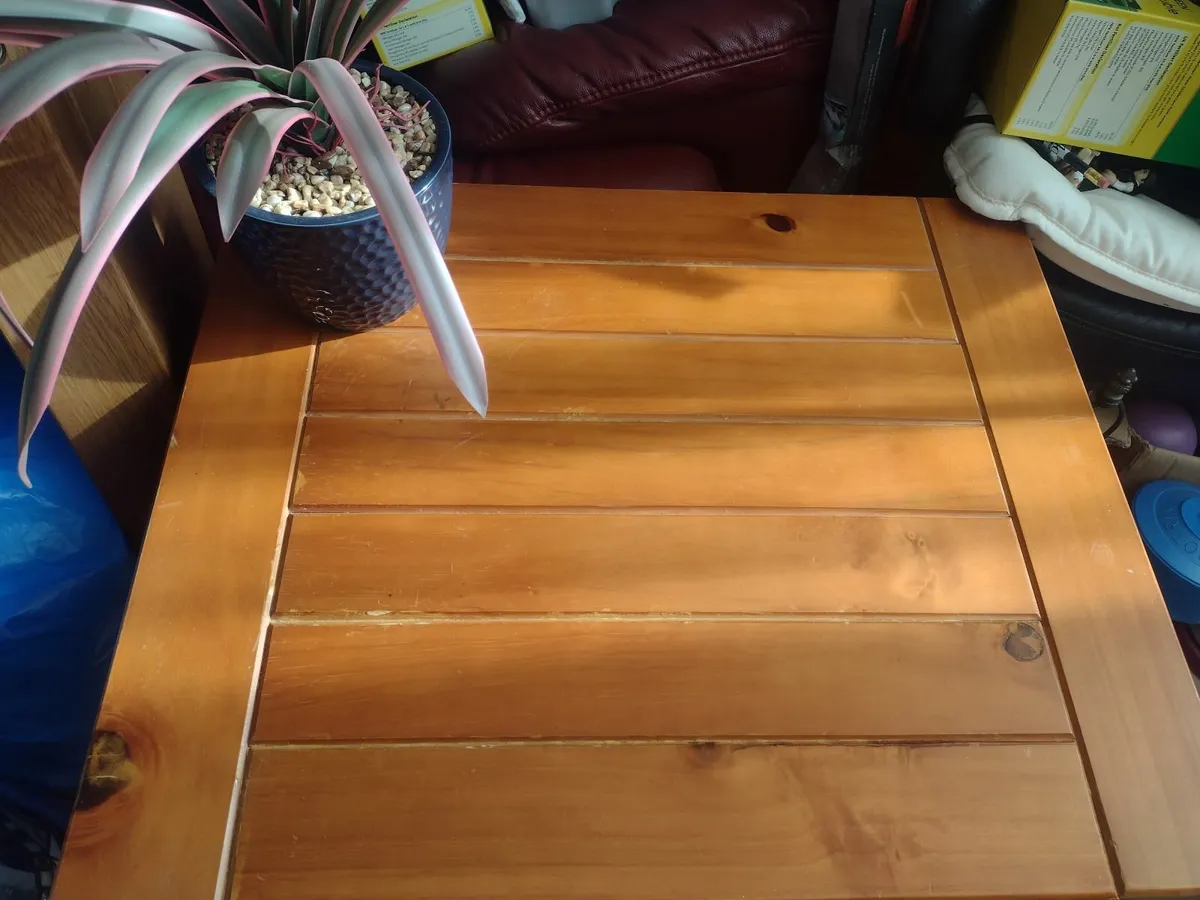 Solid wood coffee table - Image 3