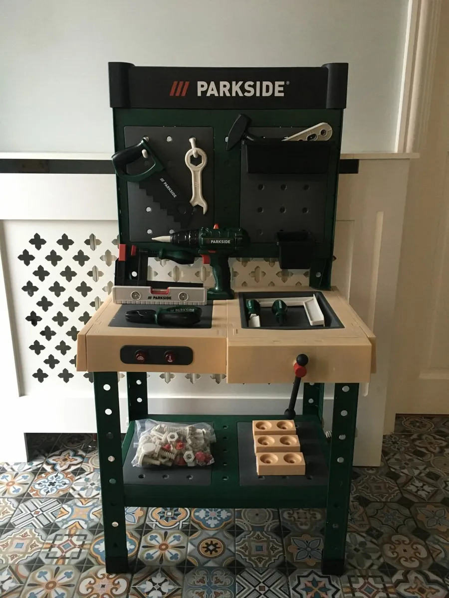 Toy Workbench with Tools - Image 1