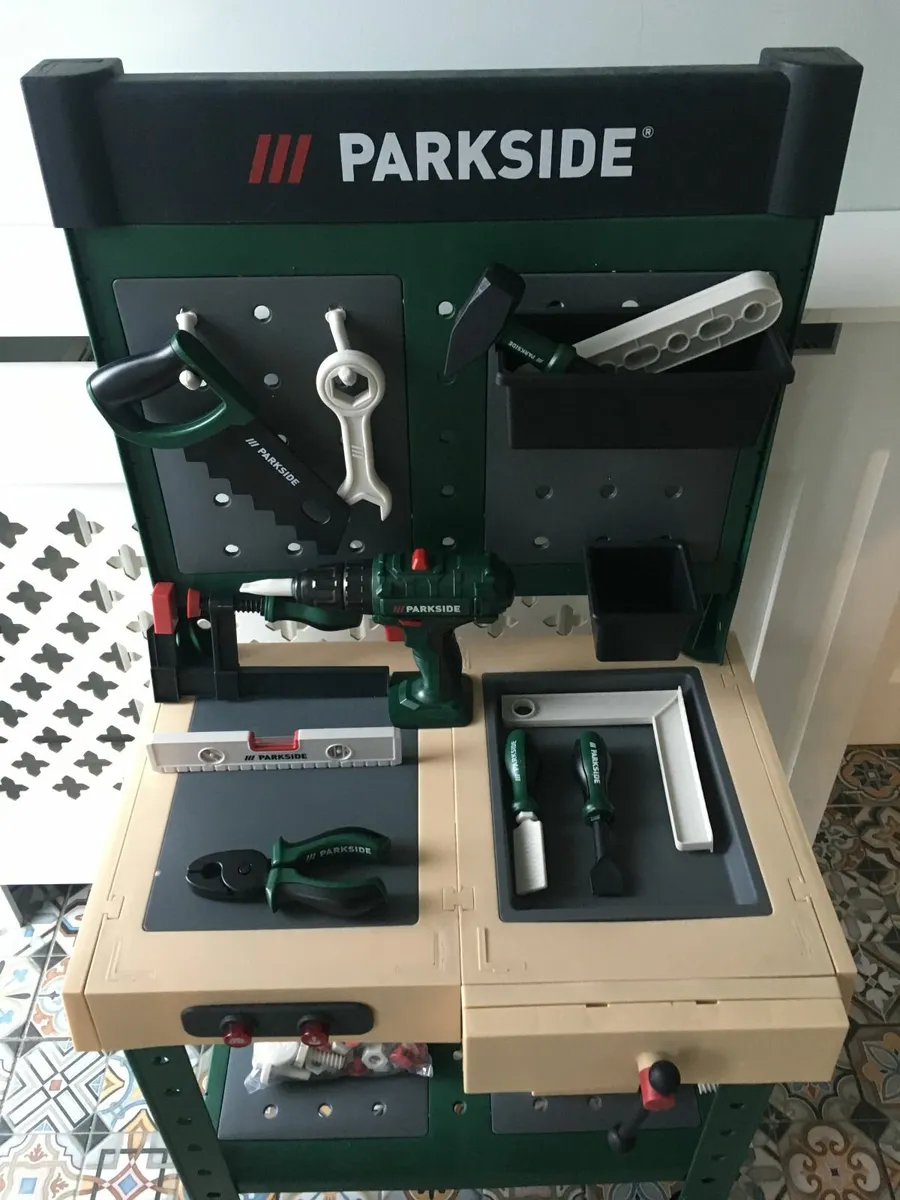 Toy Workbench with Tools - Image 2