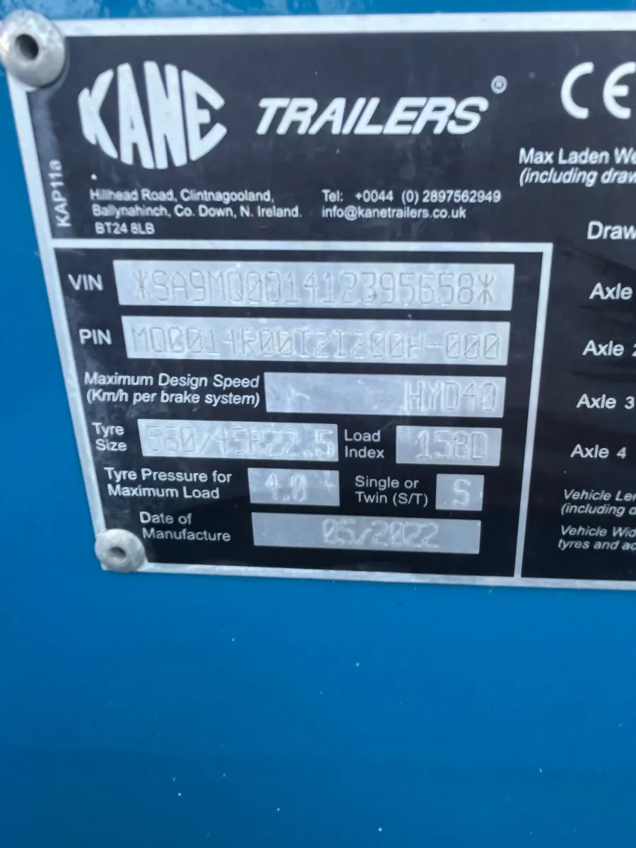 Kane 14T Silage Trailer - Image 3