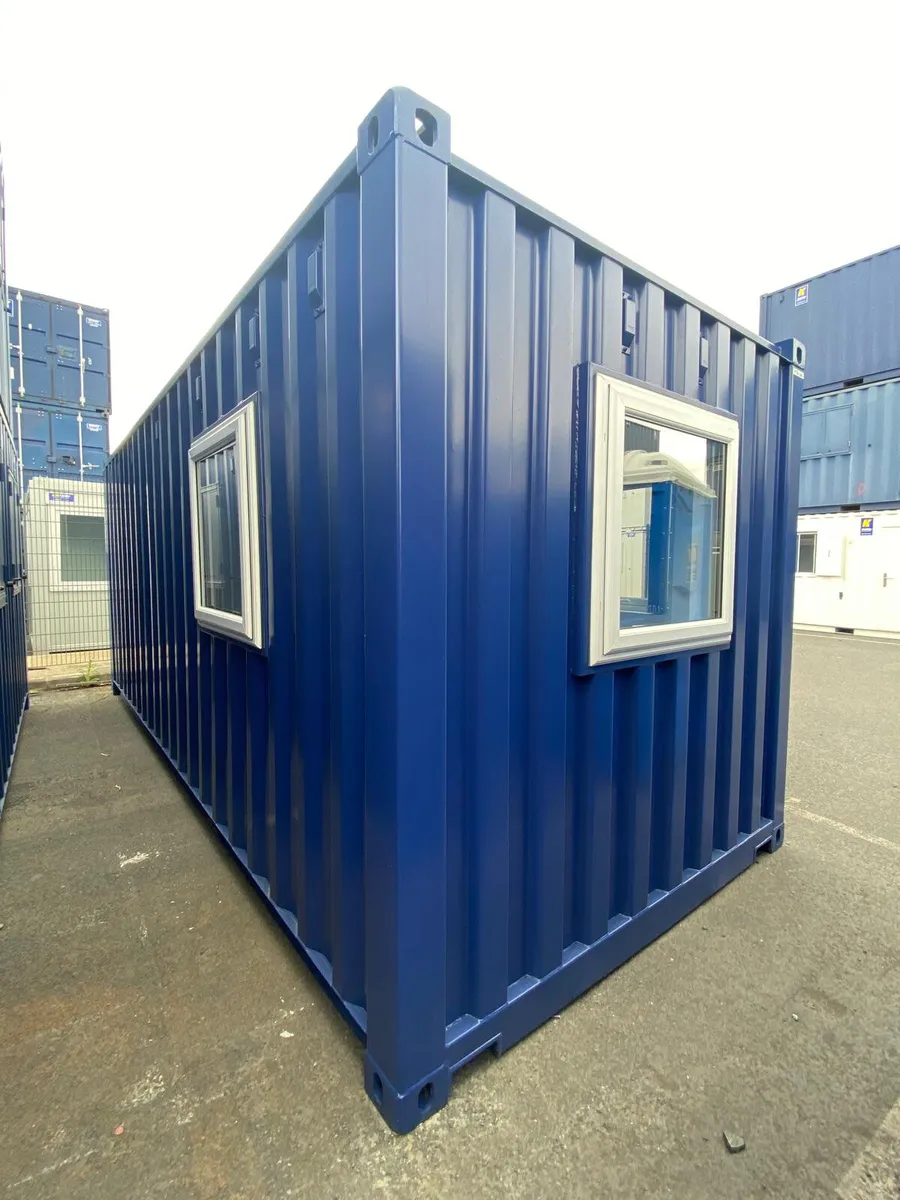 20FT X 8FT ANTI VANDAL PARTITIONED OFFICE - Image 4