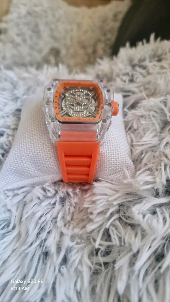 RM style Skeleton day date watch new - Image 1