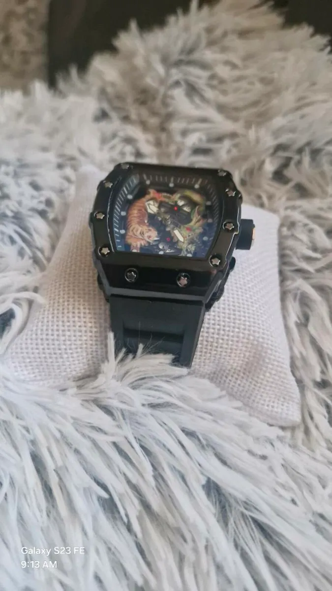 RM style Skeleton day date watch brand new - Image 4