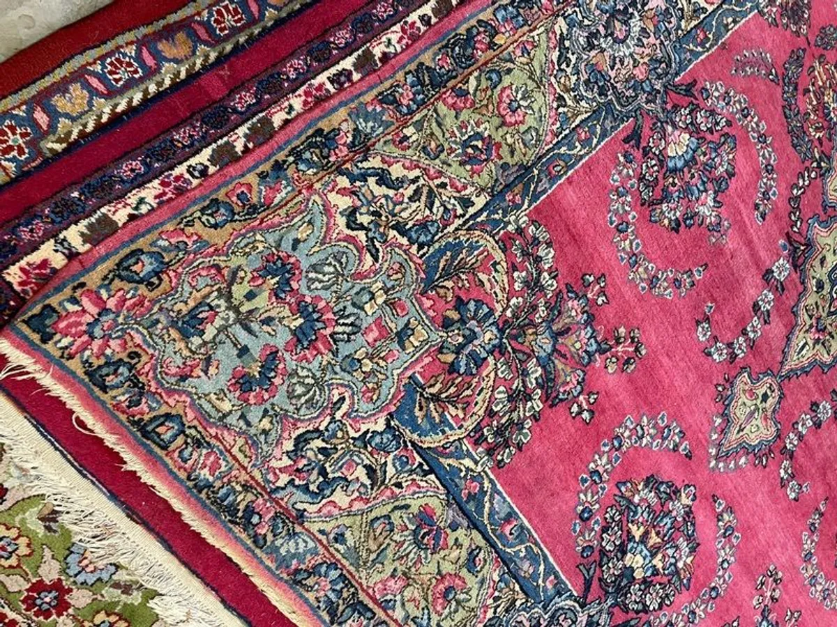 Unique Semi Antique Iranian Lilian Rug - Image 2