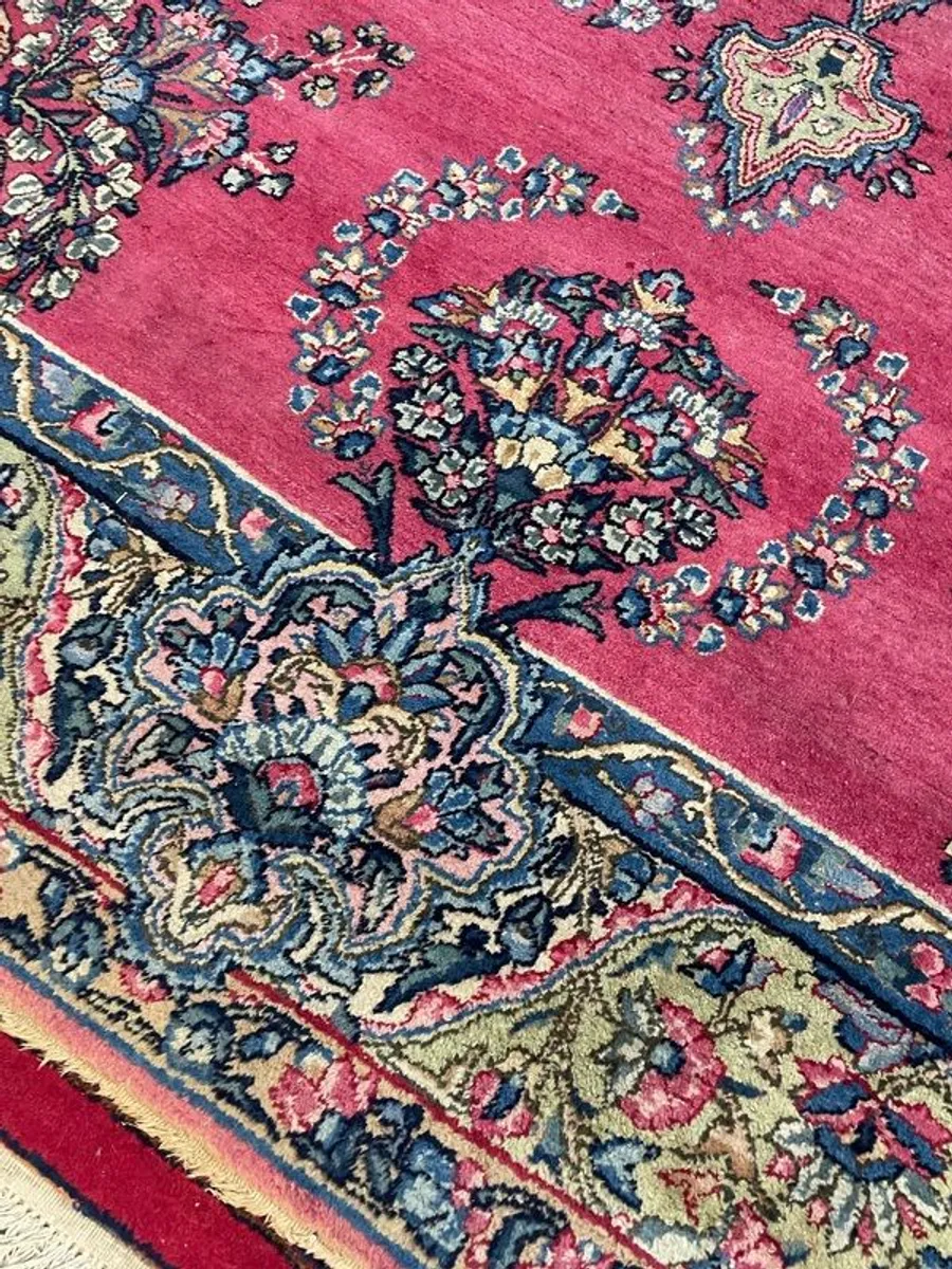Unique Semi Antique Iranian Lilian Rug - Image 3