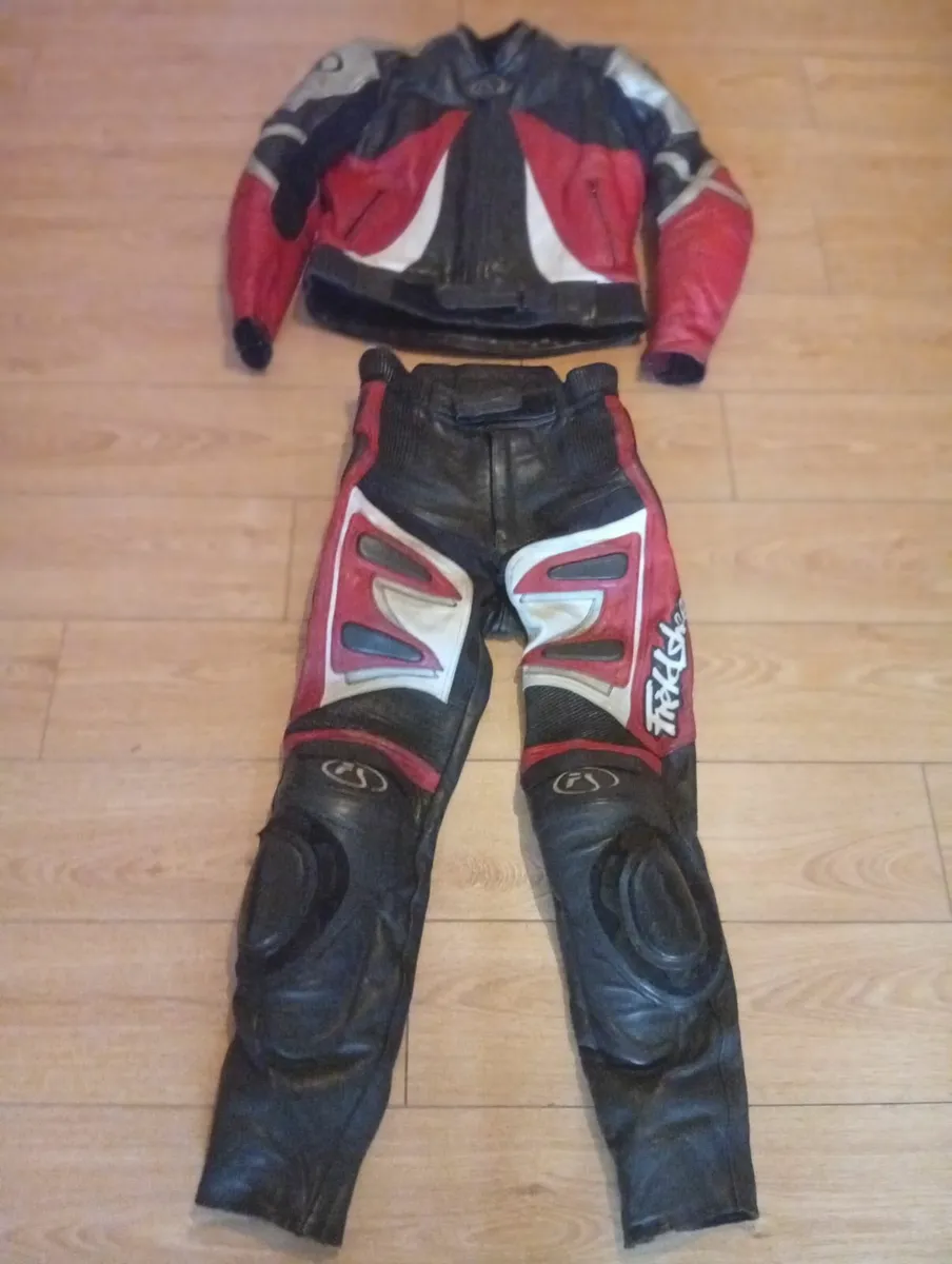 Quality American motorcycle leather suit FIELDSHEE - Image 1