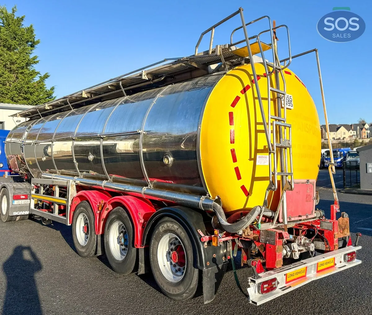 1994 Indox 33000L Tanker Trailer - Image 3