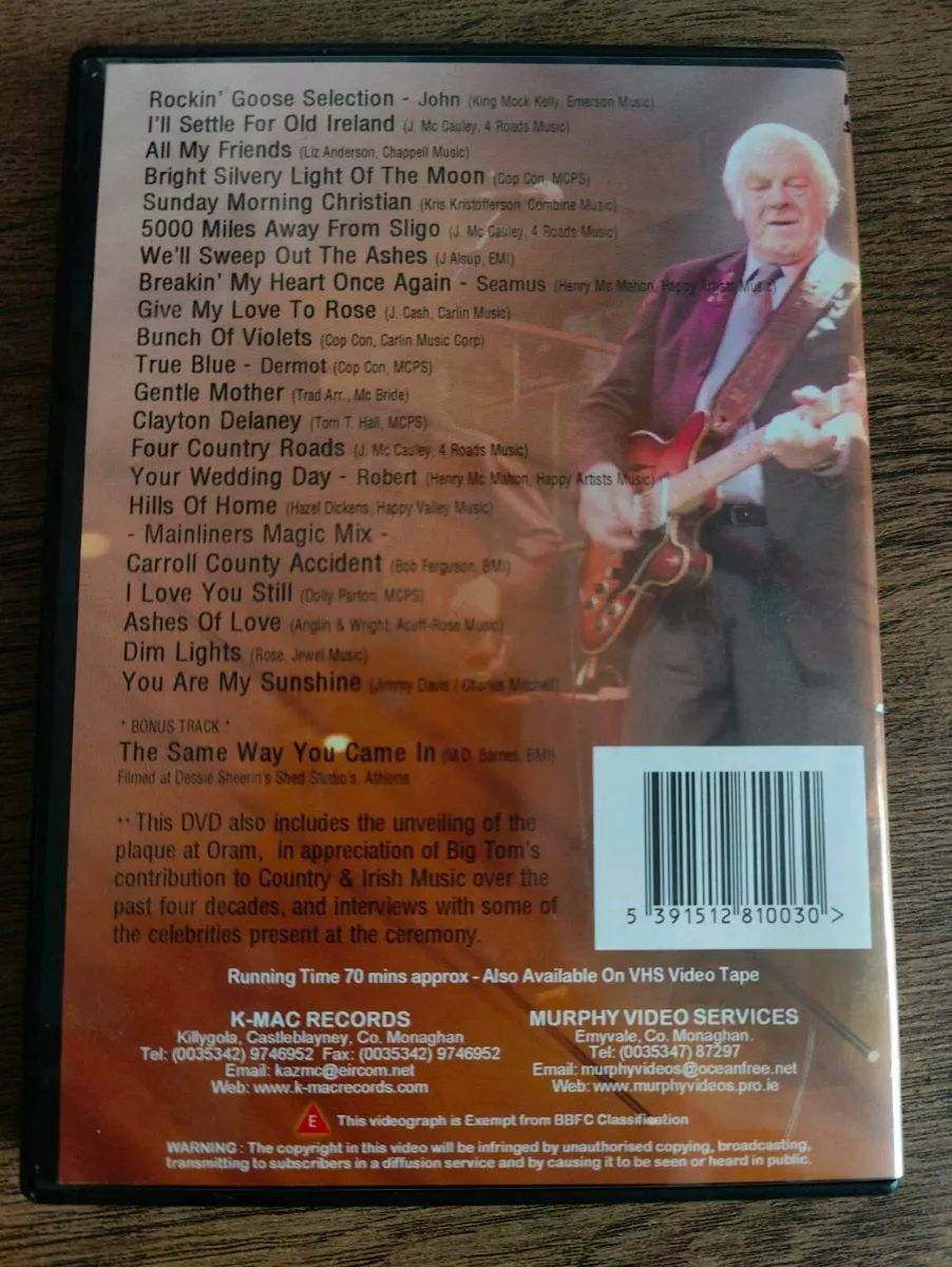 Big Tom DVD - Image 2