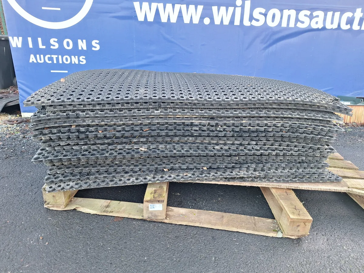 Selection of Rubber Mats For Auction - Image 1