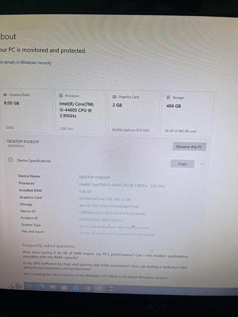 Starter i5 game pc - Image 4