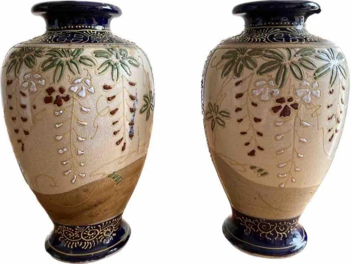 Early 20th Century Satsuma Vases - Image 2