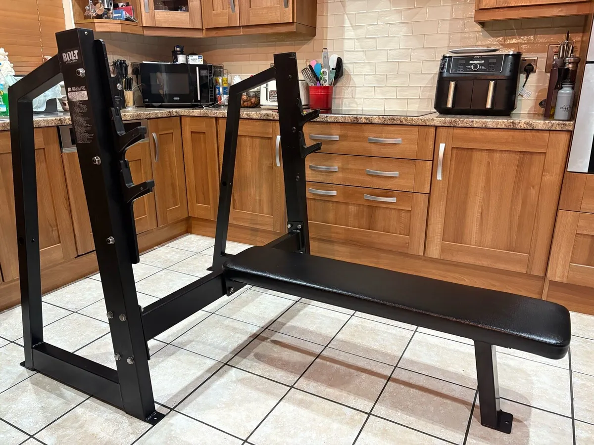 BOLT 350KG RATED GYM SPEC OLYMPIC HEAVY BENCH!!! - Image 1