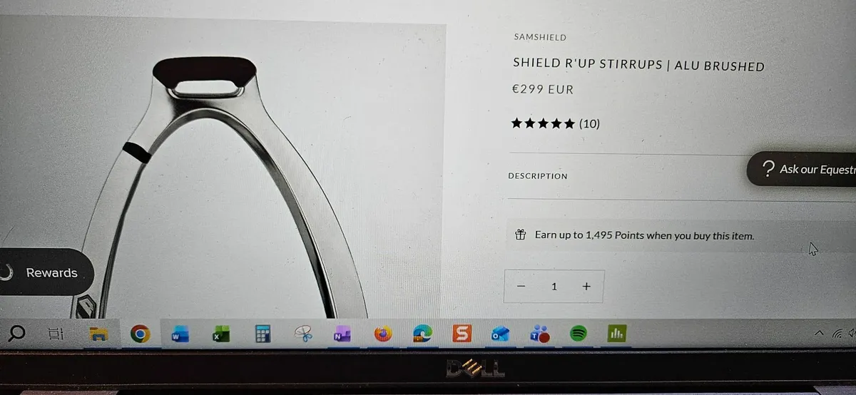 Samshield shield R'up stirrups (Brand New) - Image 4