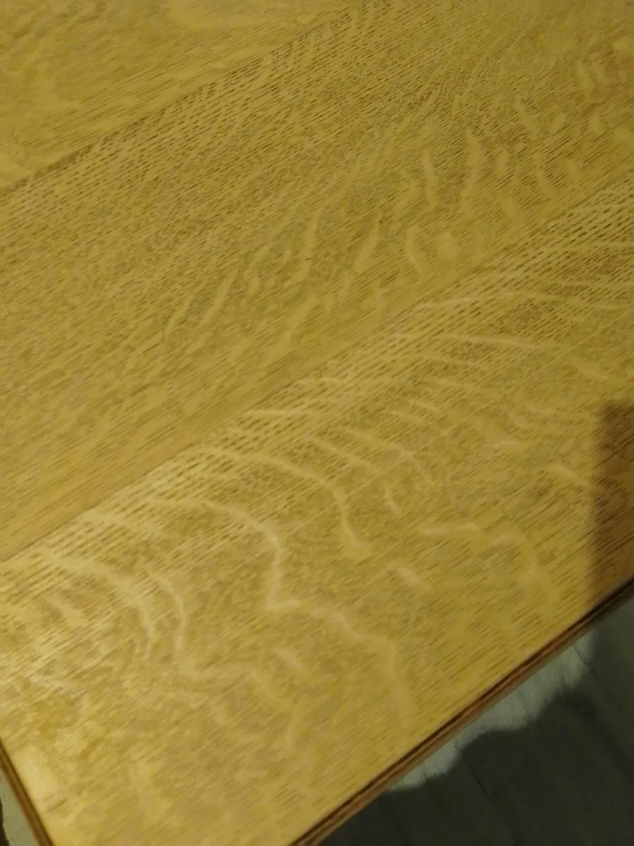 Real Oak Drinks/Tea/Books/Trolley Coffee Table - Image 3