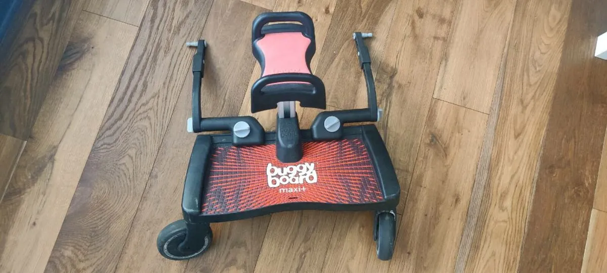 Lascal buggy board & seat - Image 1