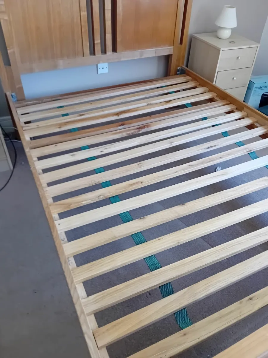 Bed Frame - Side Drawers - Lamps - Image 2