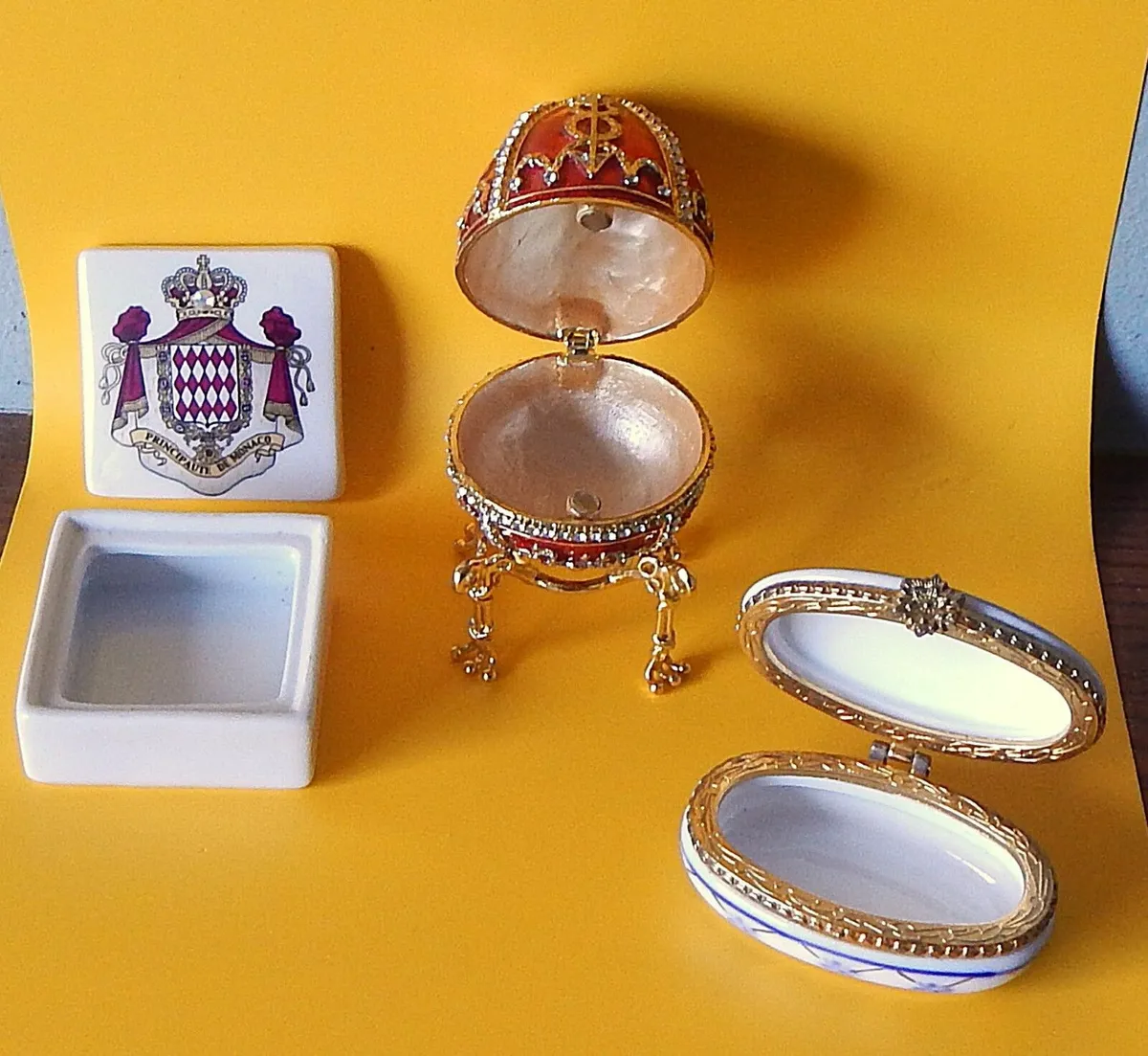 Selection of 3 Trinket Boxes - Image 3