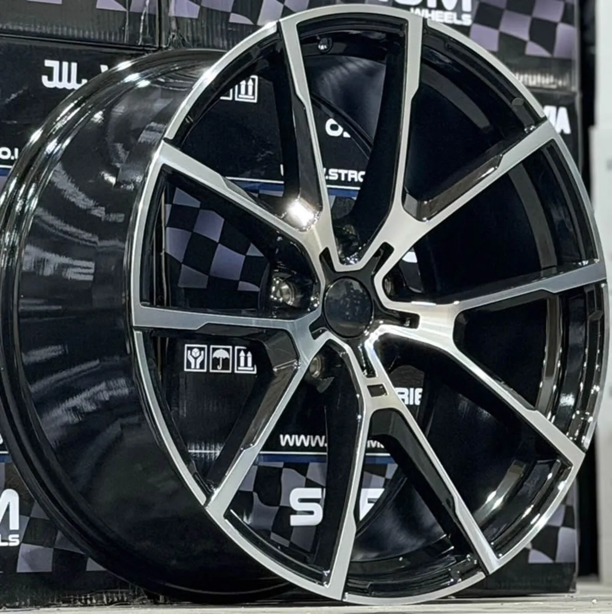 20" New 850i Style Alloys & Tyres BMW 3 4 Series - Image 2