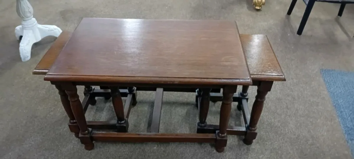 Mahogany Nest Of Tables - Image 1