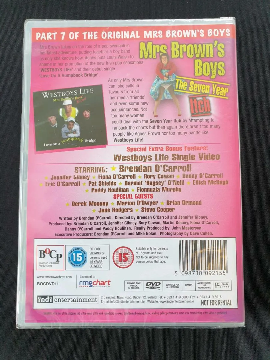 Mrs Browns Boys 2008 DVD The Seven Year Itch - Image 2