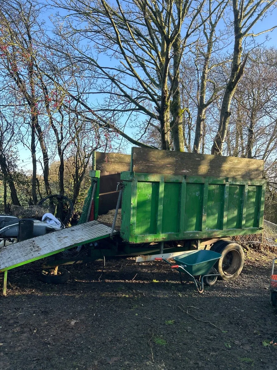 Equestrian trailer / dung trailer - Image 2
