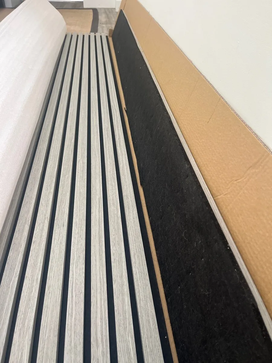 Acoustic Panel - Grey Veneer - Image 4