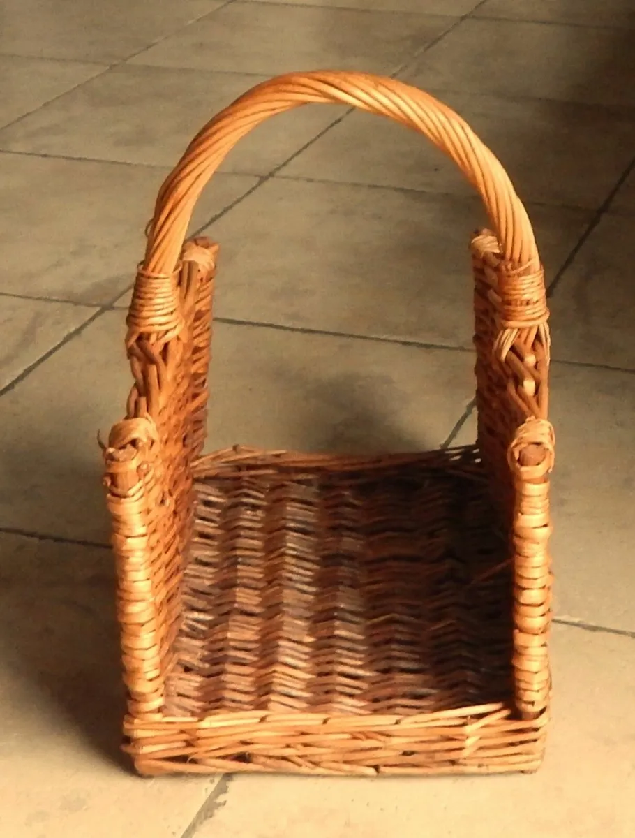 Wicker Fireside Log Basket - Image 2