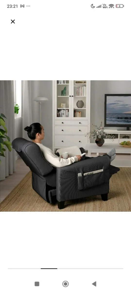 Reclining chair perfect condition - Image 2