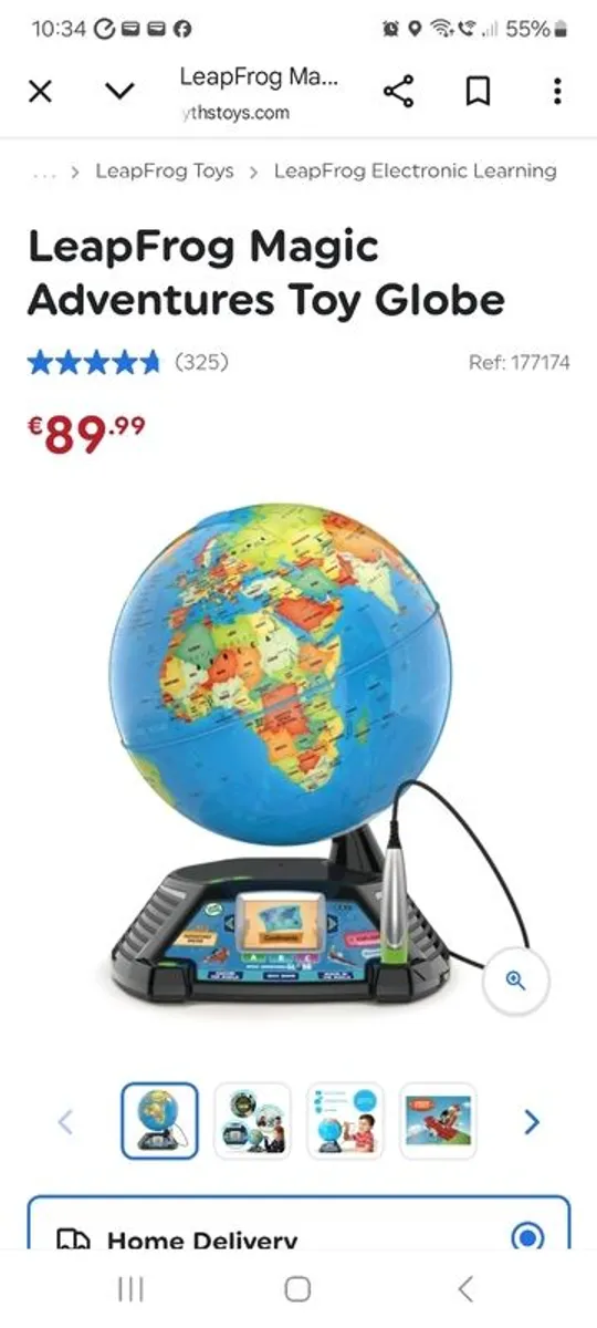 Leap Frog Magic Adventures globe