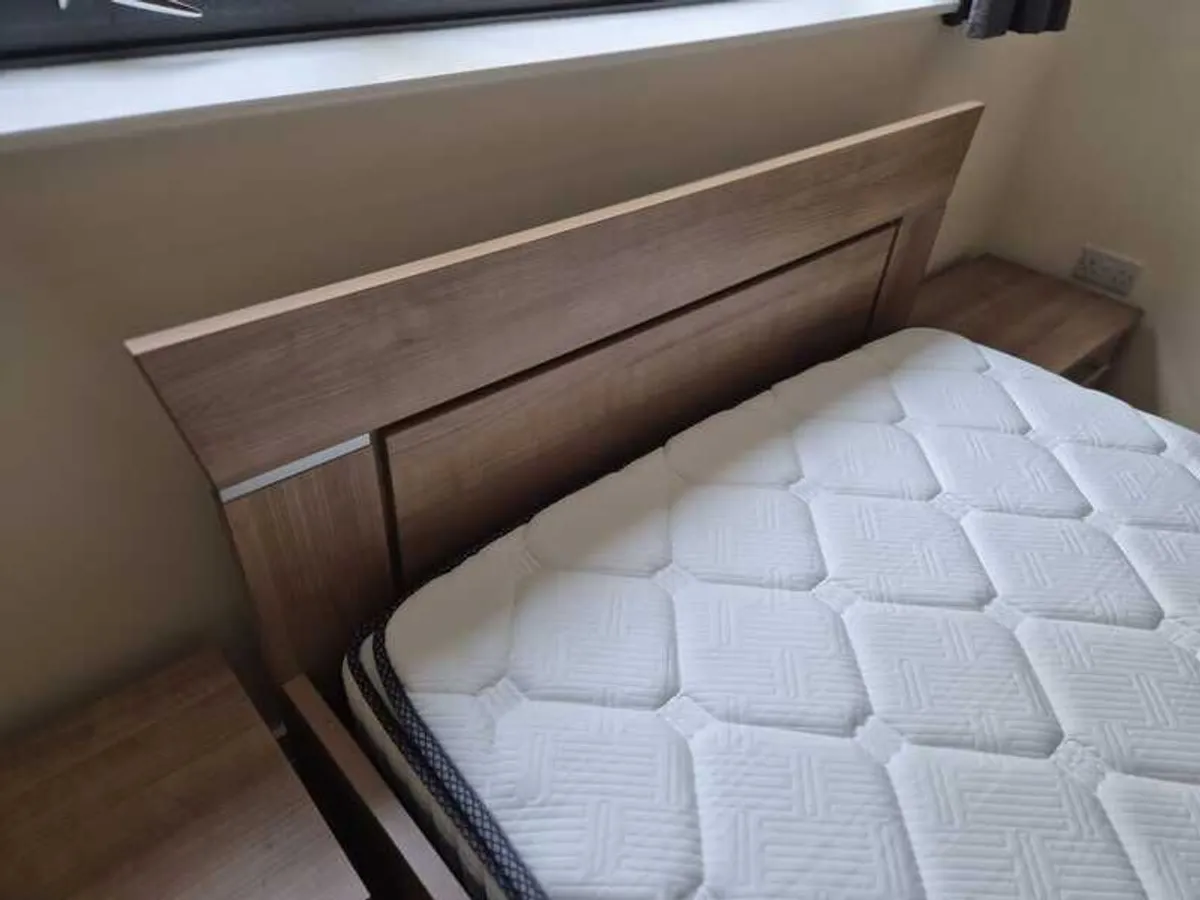 Kube Interior Bedframe and bedside Tables - Image 3