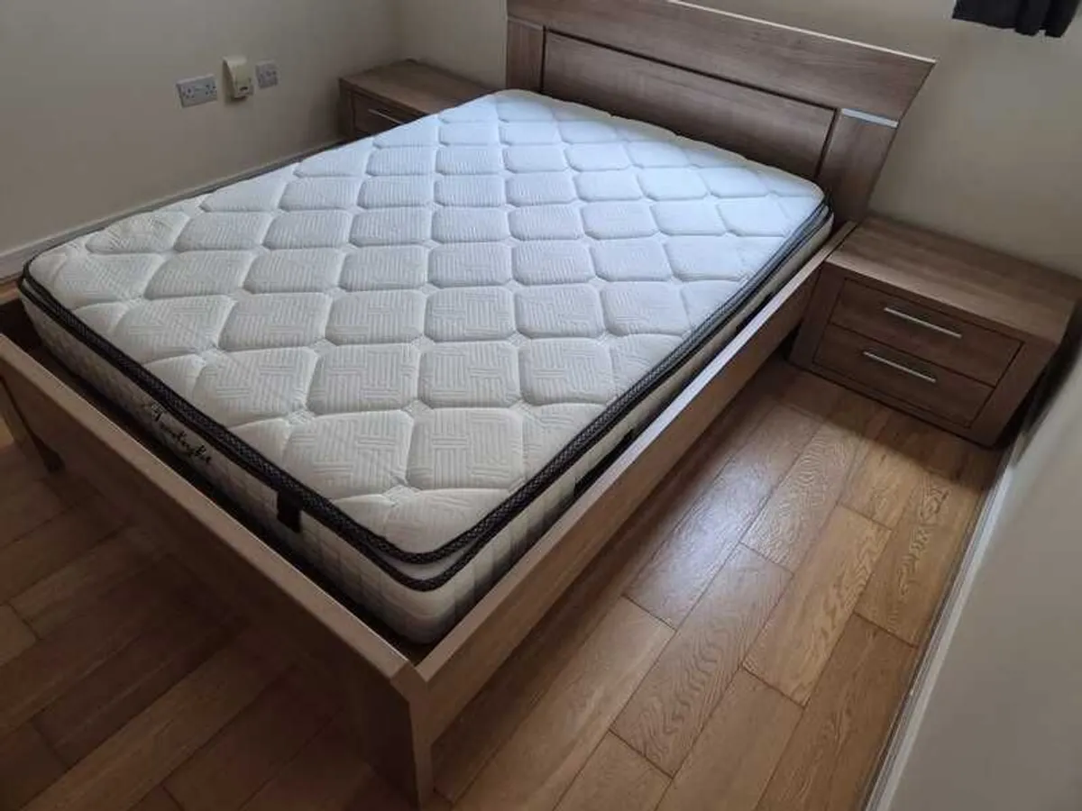 Kube Interior Bedframe and bedside Tables - Image 4