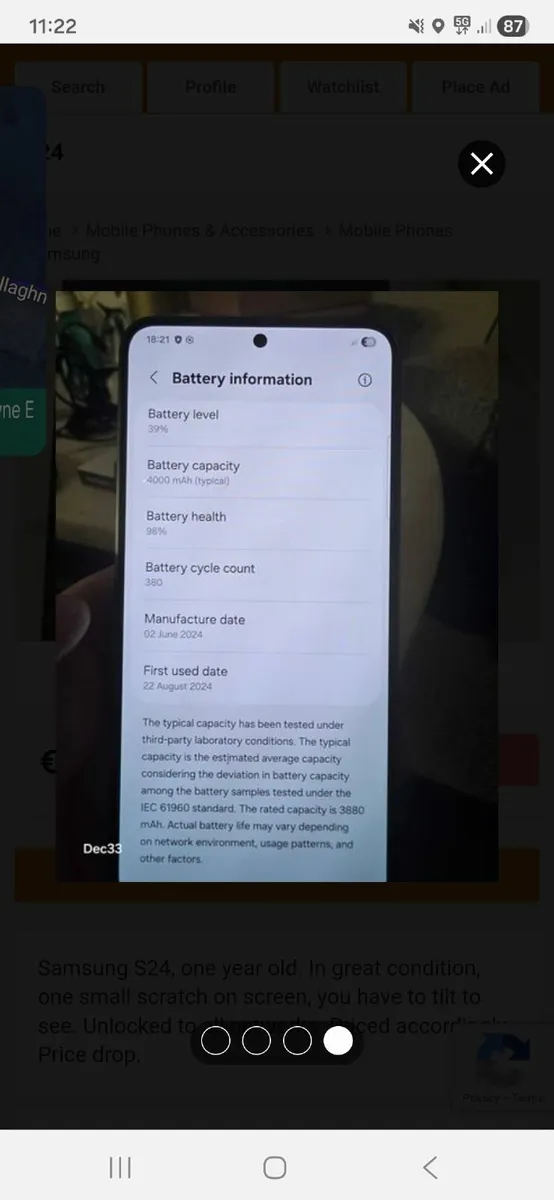 Samsung S24 - Image 4