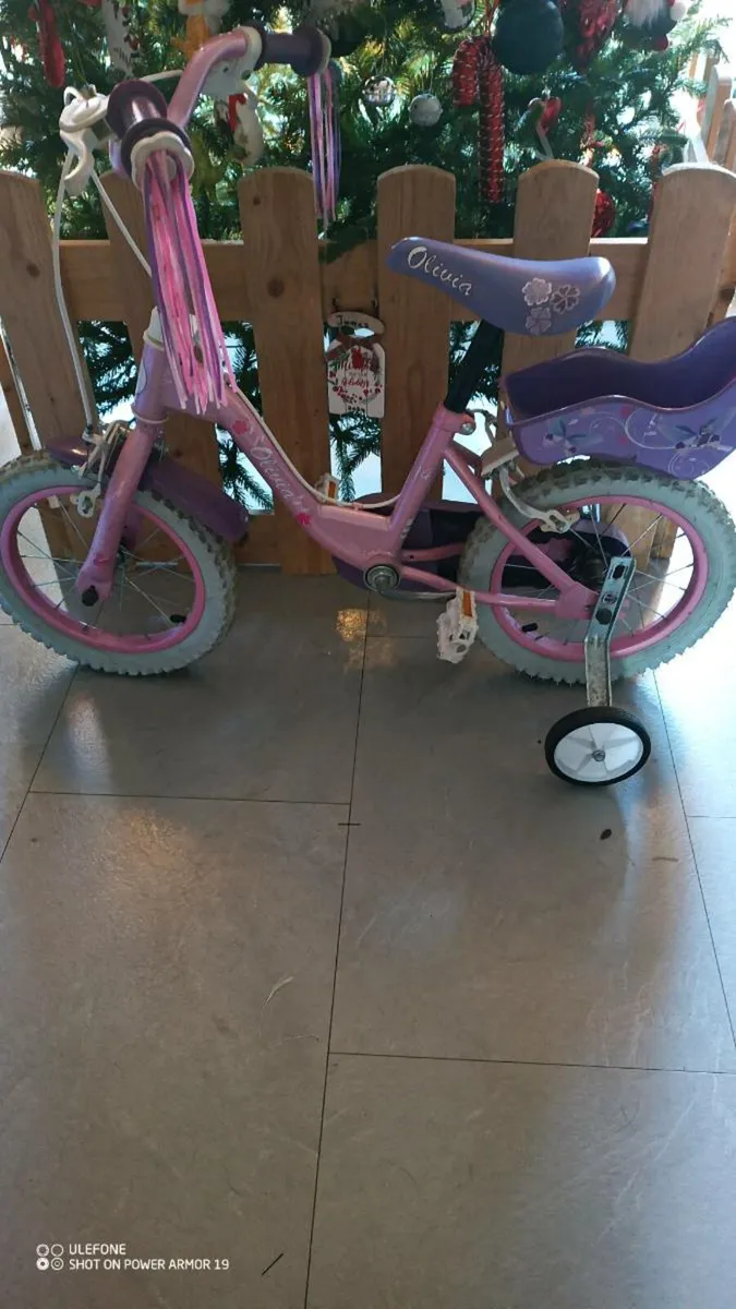 14-inch "Olivia Splash" Kids' Bike with Stabiliser - Image 2