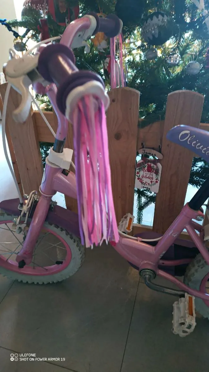 14-inch "Olivia Splash" Kids' Bike with Stabiliser - Image 4