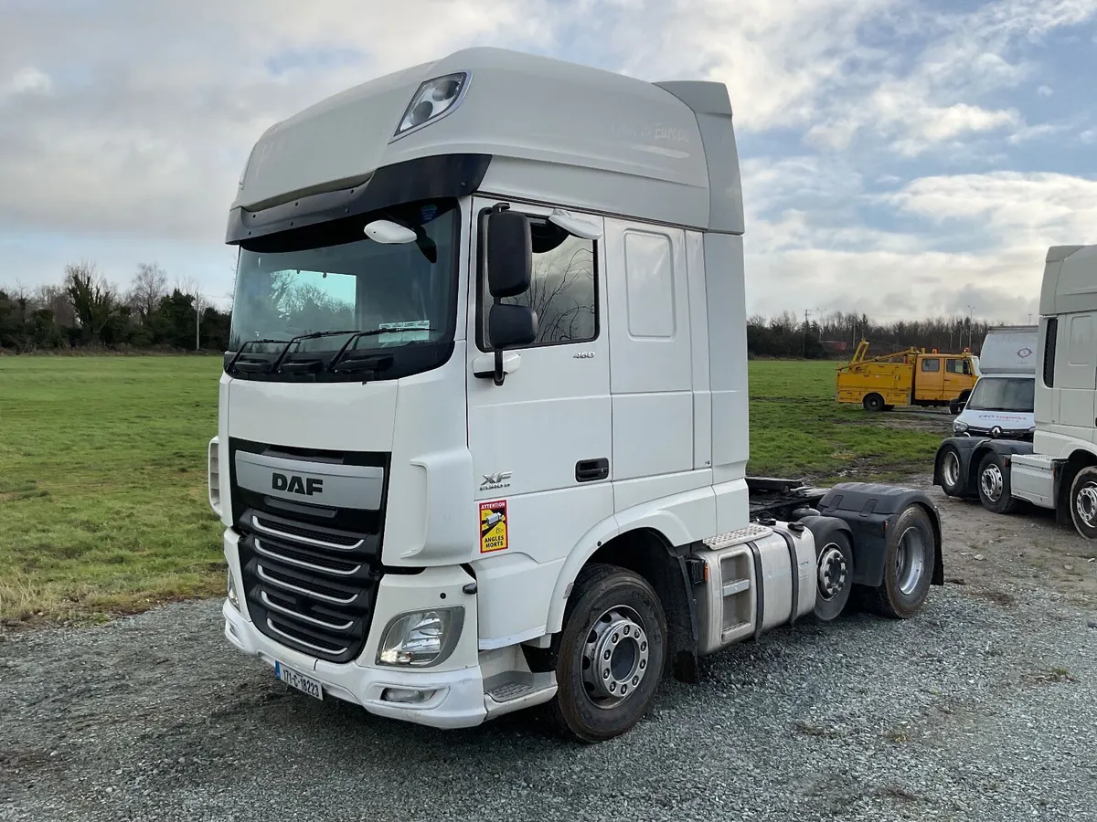 2017 DAF XF 460 Tractor Unit For Auction - Image 1