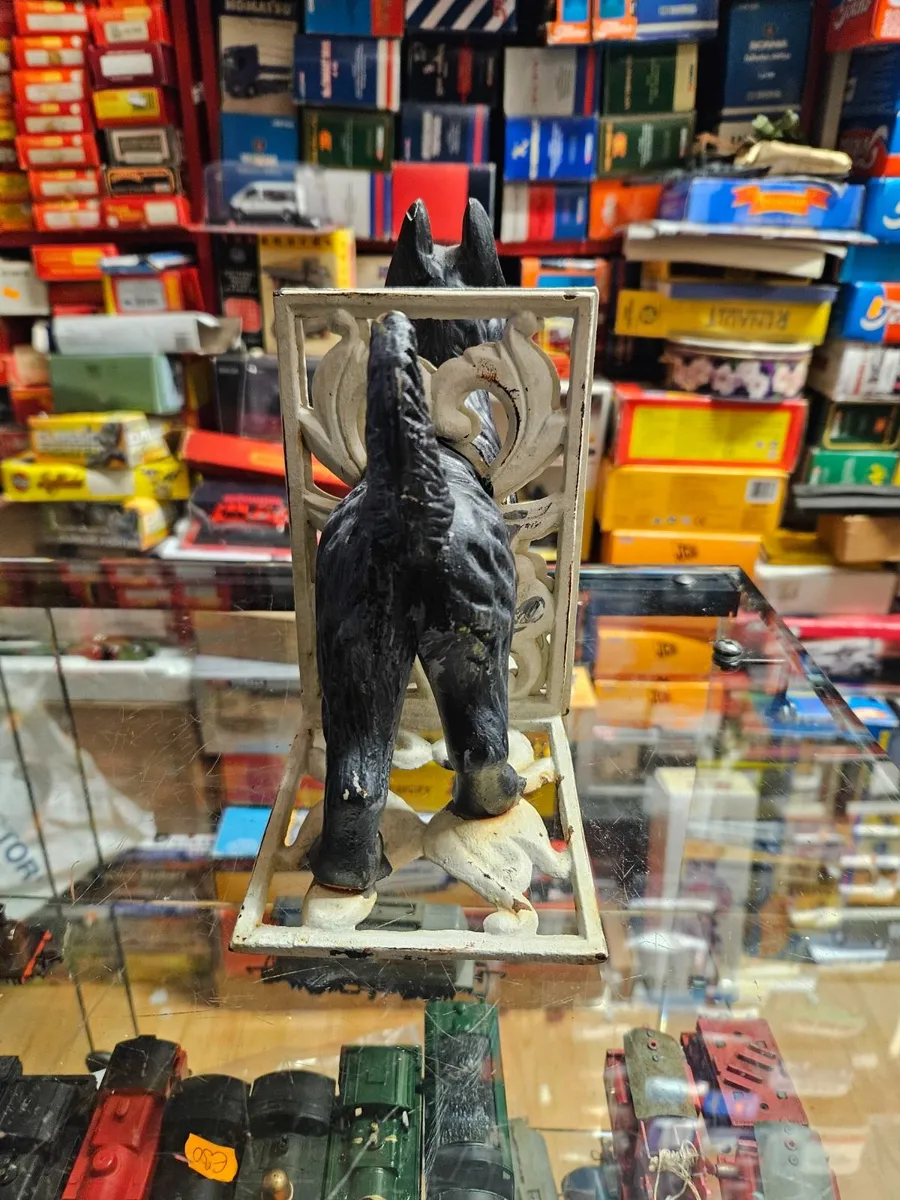 Vintage Metal Scottish Terrier Bookends - Image 2
