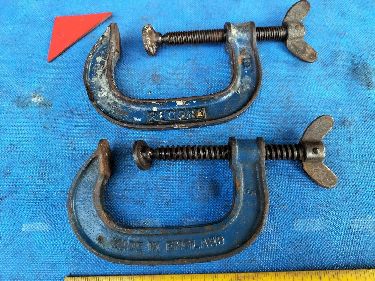 Pair of Record G Clamps - Image 1