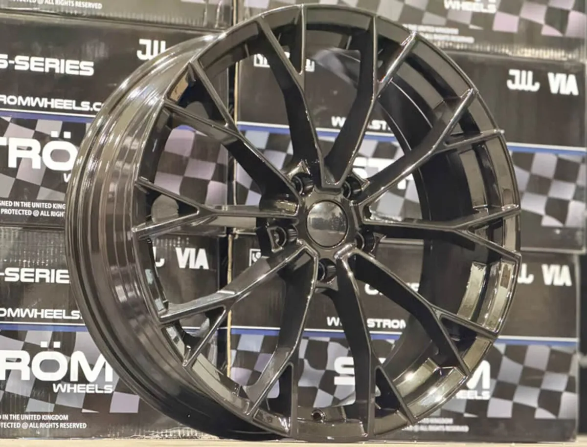 18" TGA Warmenau Alloys & Tyres For Golf, Leon etc - Image 1