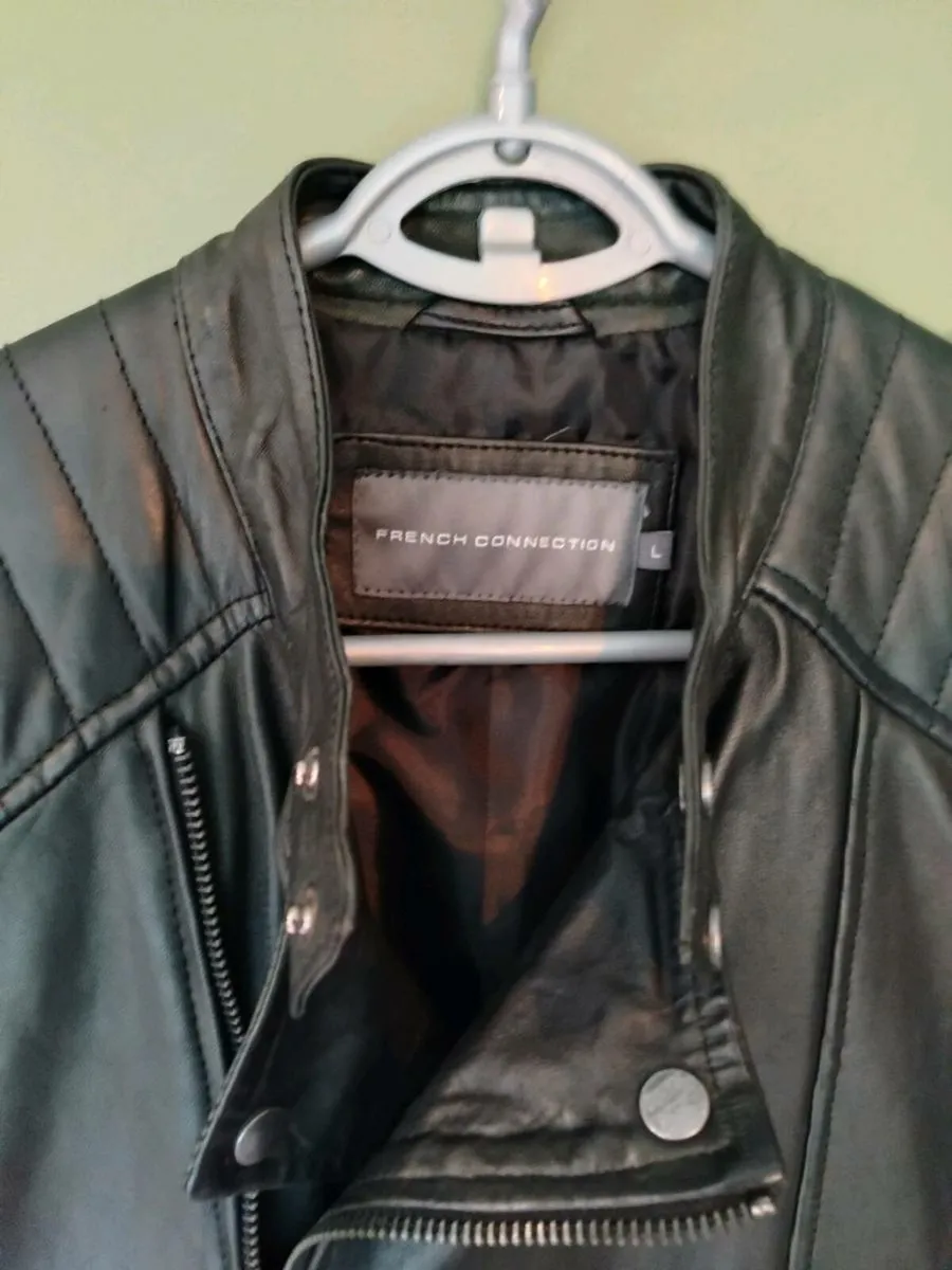 Fcuk Leather Jacket - Image 1