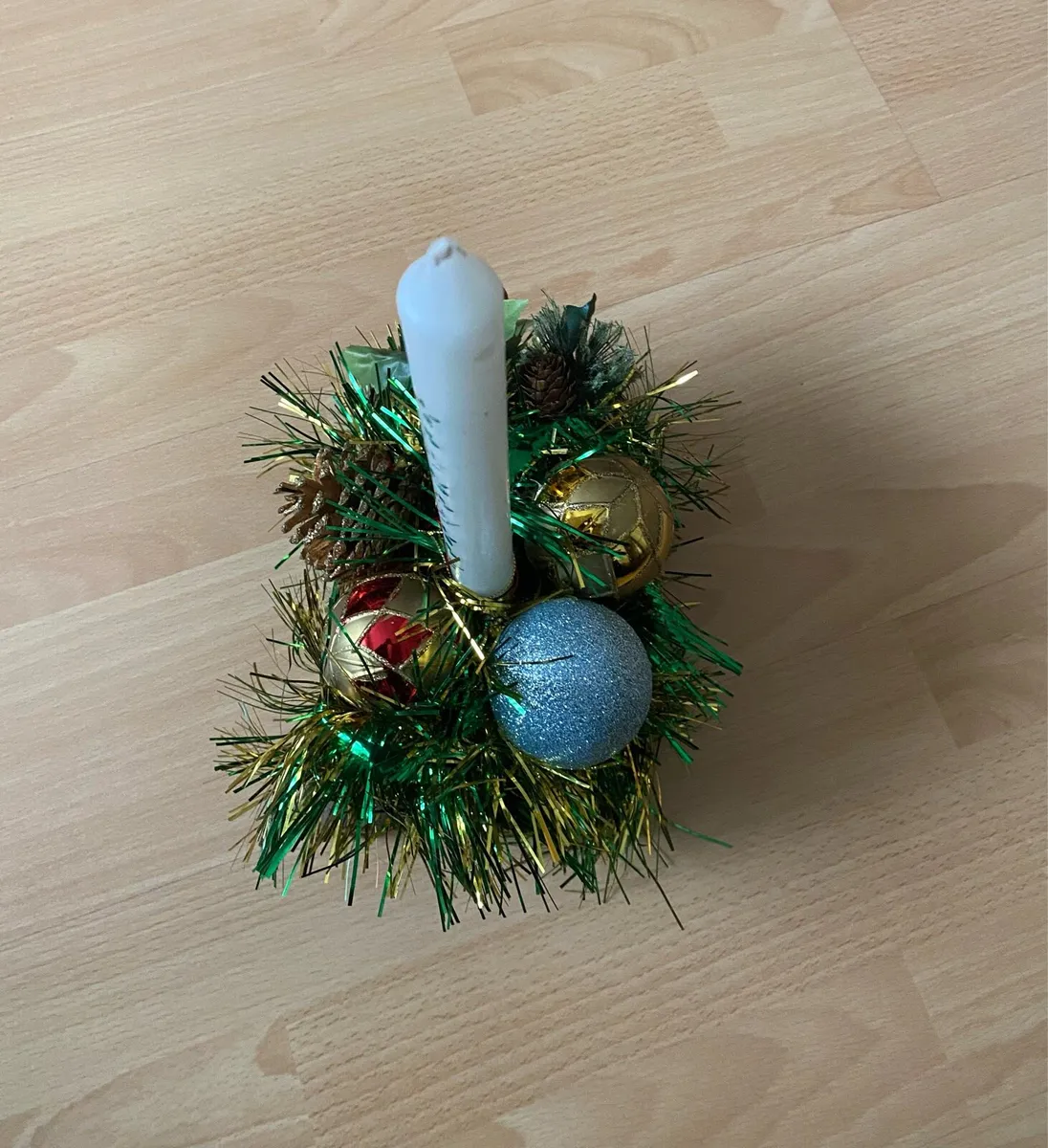 NEW Christmas Candle - decorated with new candle - Image 3