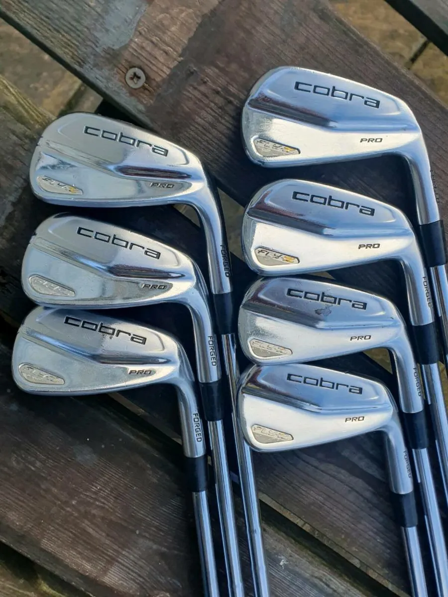 Spotless cobra fly z forged irons - Image 1