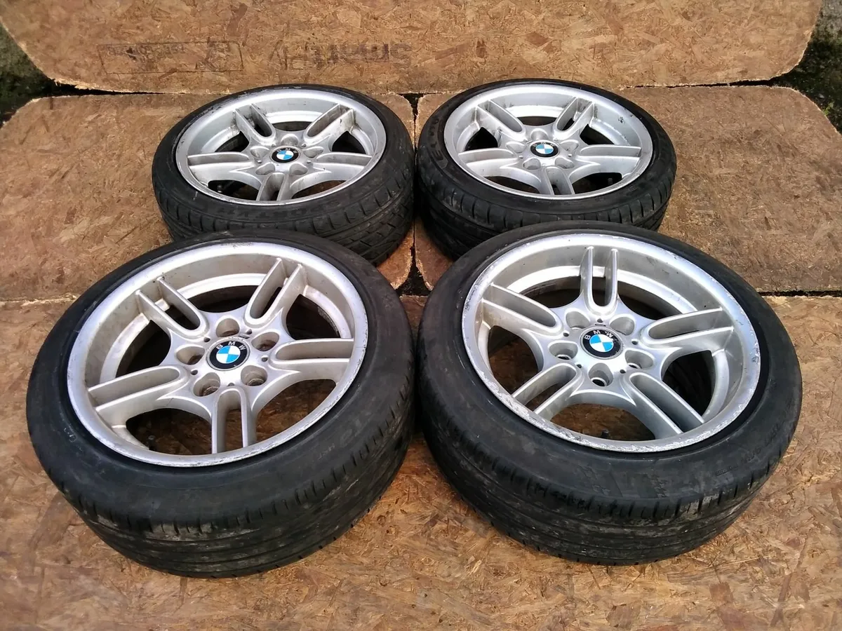 17" BMW Style 66 alloys  5x120 - Image 2