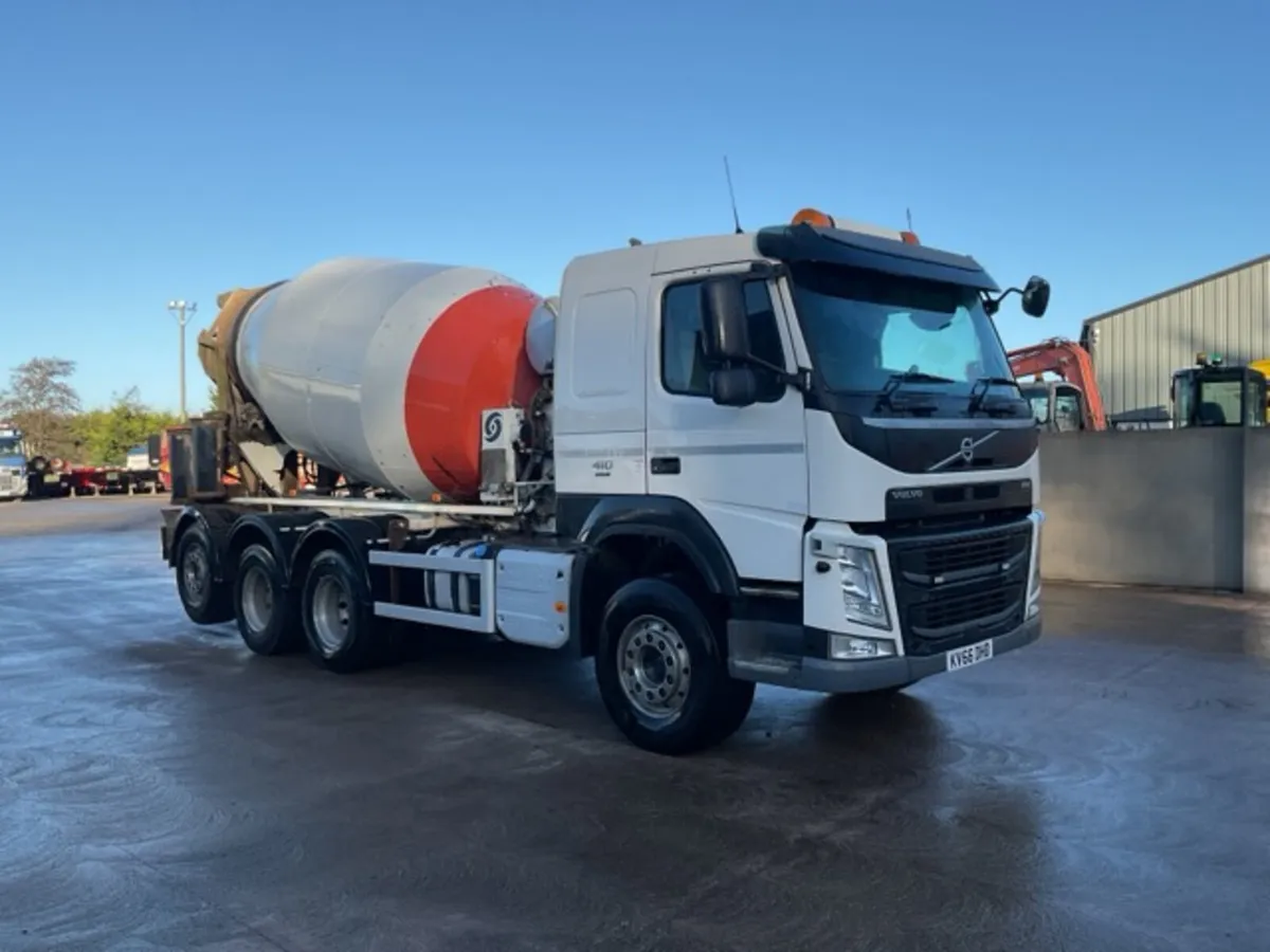 2016 Volvo FM410 8x4 Tridem Mixer - Image 1