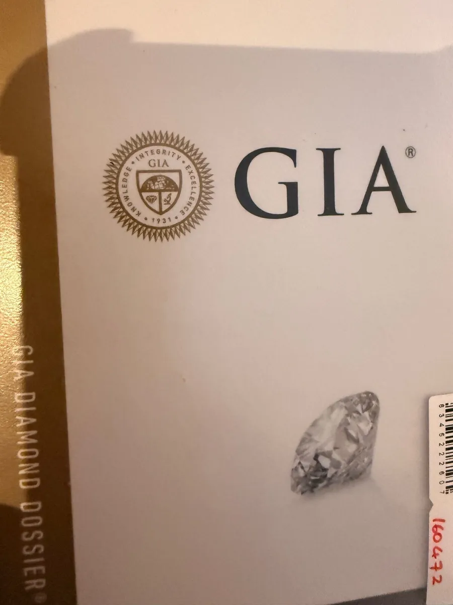 Genuine Diamond  Engagement Ring - Image 3