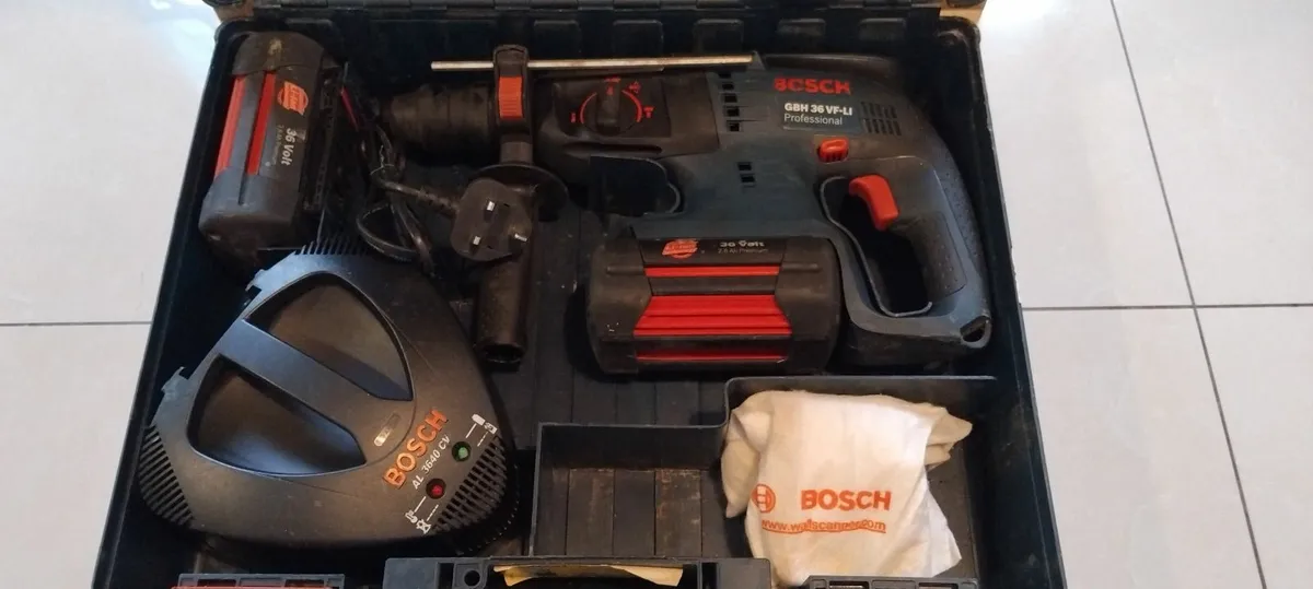 Bosch GBH 36 VF-LI Sds+3 Mode - Image 1