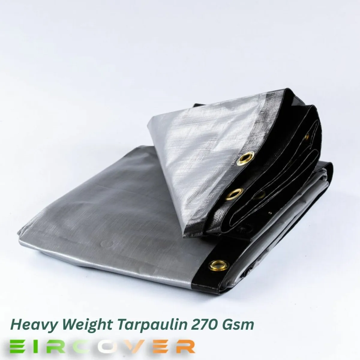Heavy Weight Tarpaulin 2.4m x 3m (8' -10') 270gsm - Image 4