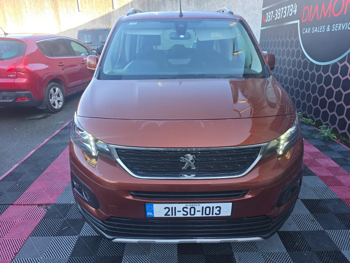 2021 PEUGEOT RIFTER TAXI WHEELCHAIR ACCESS - Image 2